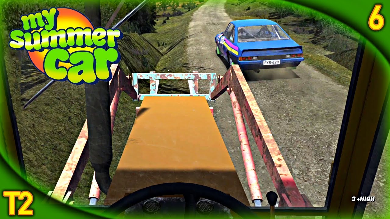 MY SUMMER CAR T2#6 | TRACTOR EN PLENO RALLY | Gameplay Español