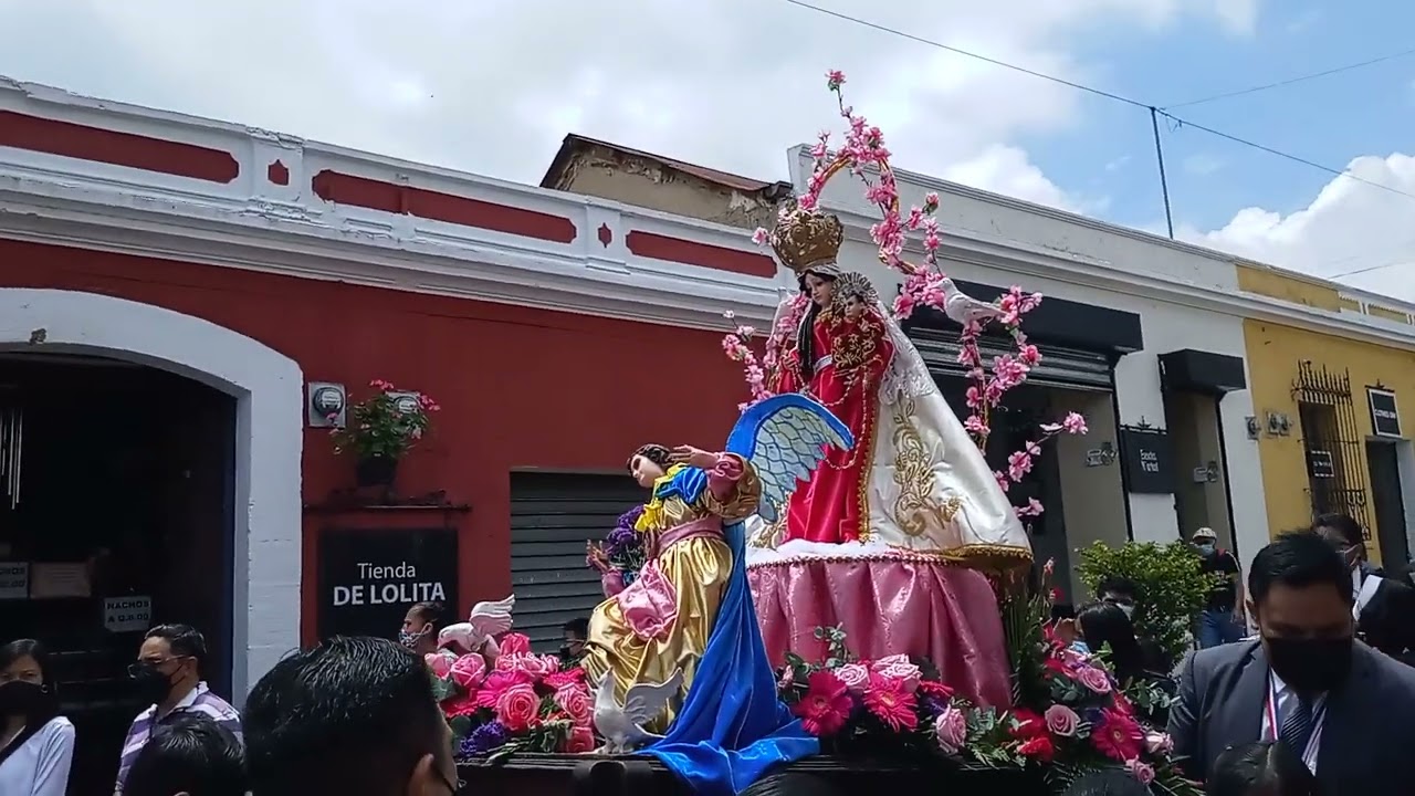 Procesión Infantil de la V.I de la Santísima Virgen del Rosario, Mixco 2022💙💛❤️🤍📿