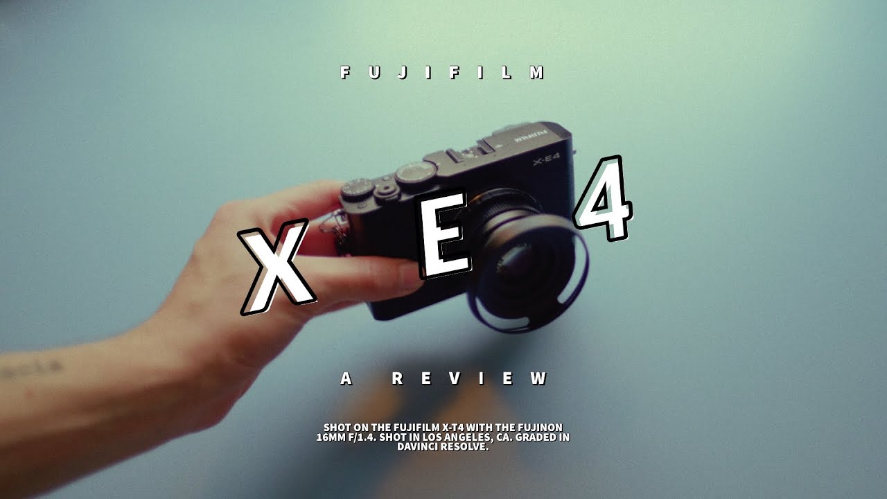 Обзор Fujifilm X-E4 // После интенсивного использования