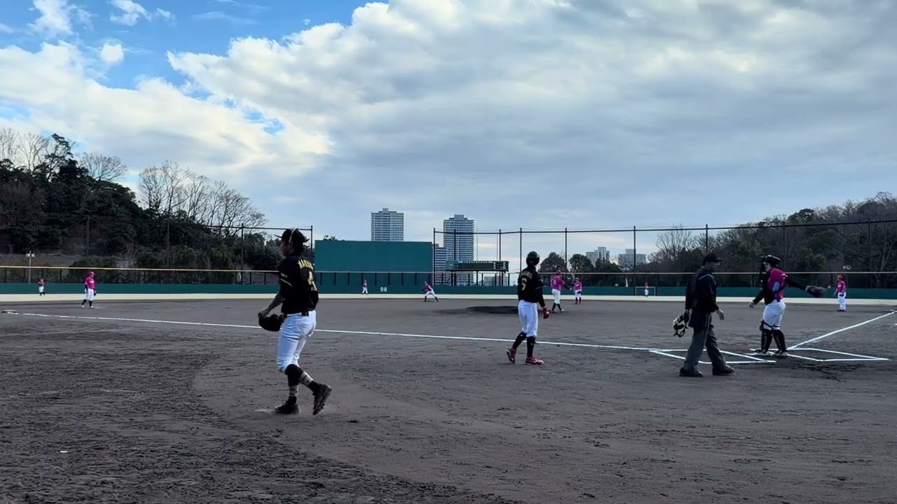2026/2/22古曽部防災公園野球場
