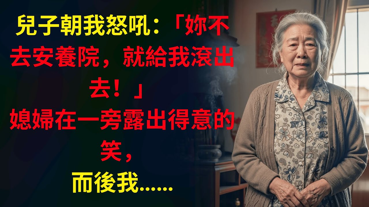 兒子怒吼要我住進安養院，媳婦還偷笑…直到我在鞋櫃裡發現那張紙條【真實故事】