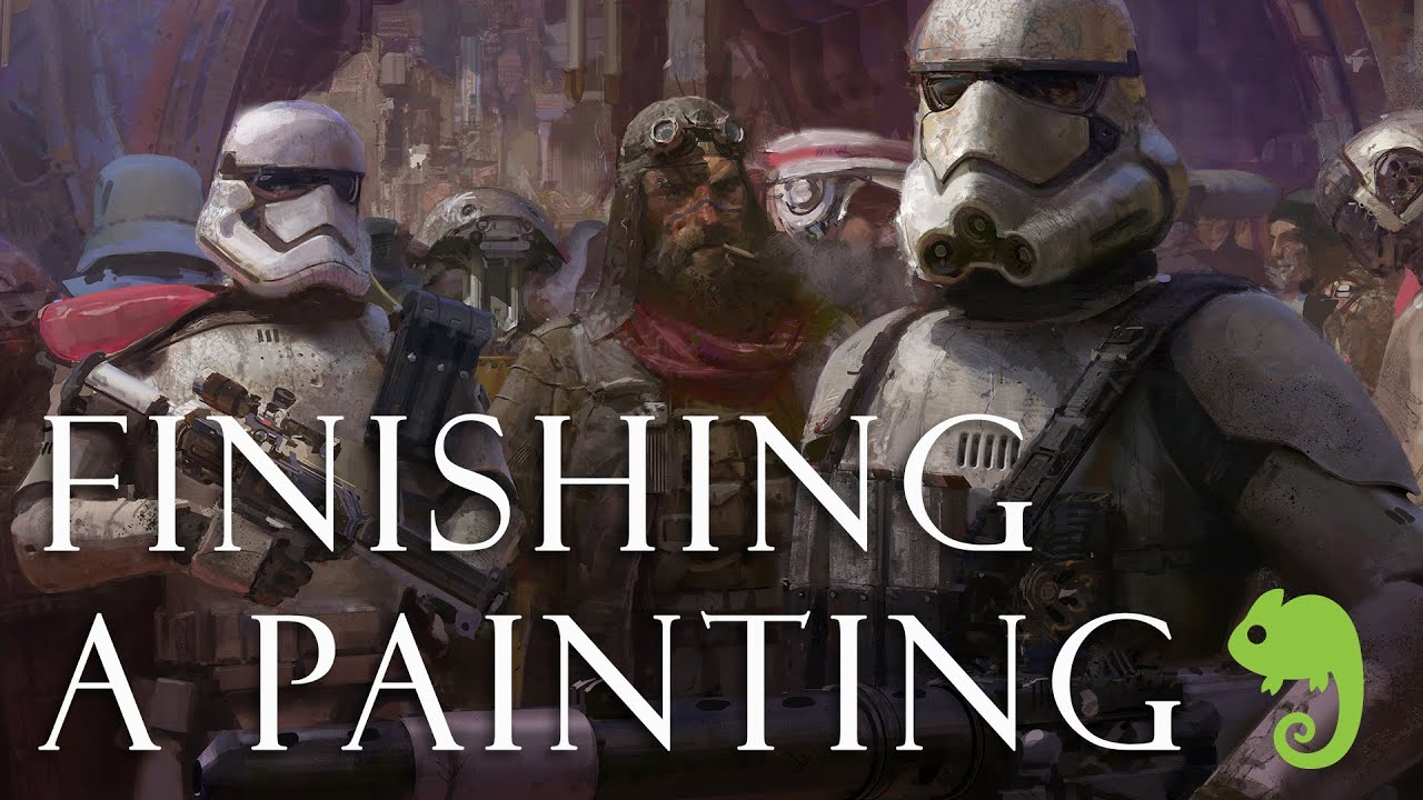 Craig Mullins, Part 8: Finishing a Painting