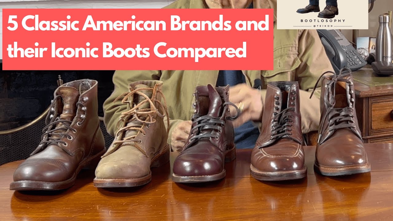 American Boot Classics Compared- Indy, 1000 Mile, Iron Ranger, Chippewa Service Boot, Higgins Mill