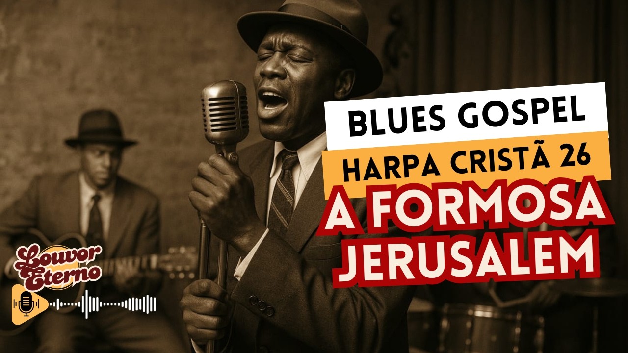 Harpa Cristã 26 – A Formosa Jerusalém | Blues Gospel com IA
