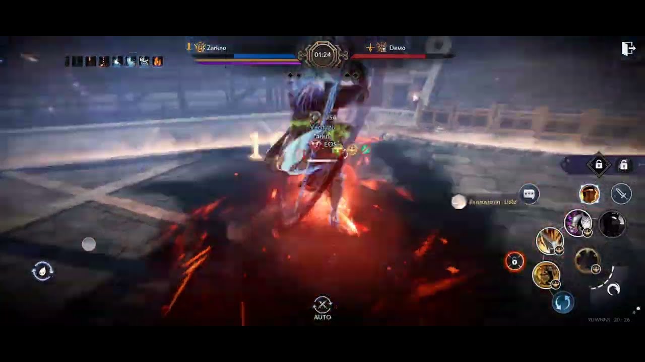 Black Desert Mobile - Berserker vs Phantasma Spar Arena (New normal arena) feat. Demo