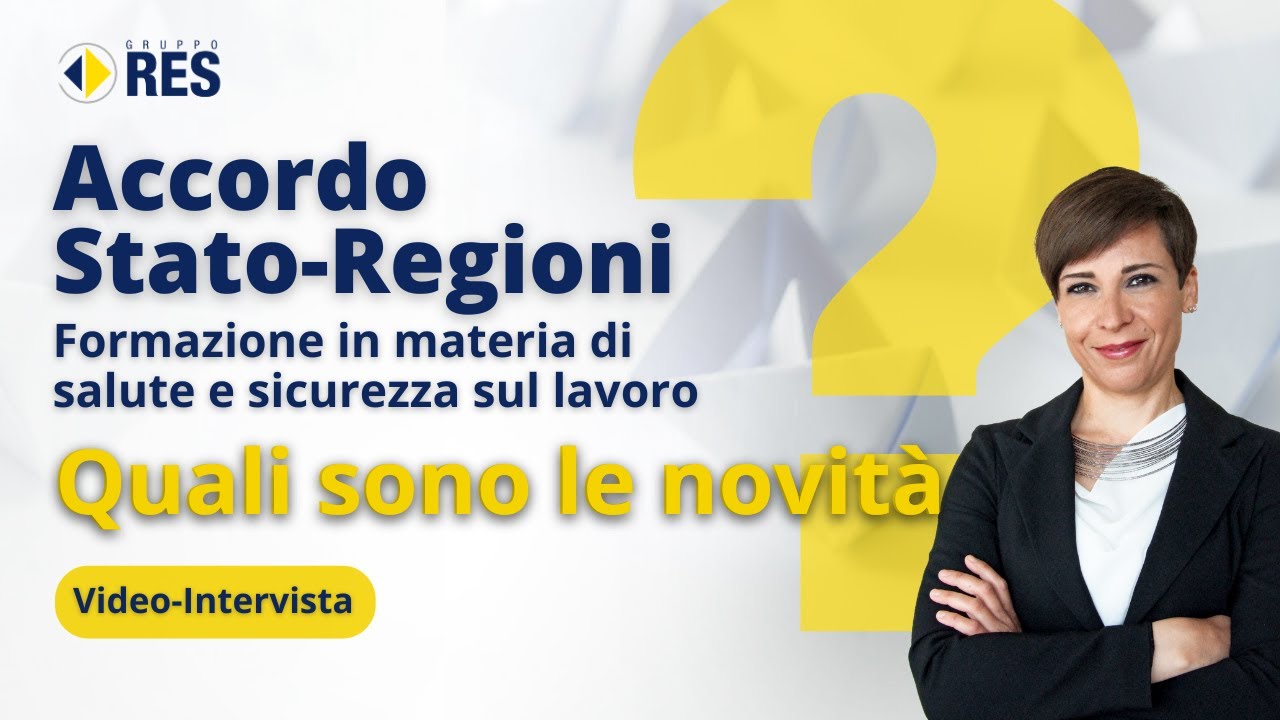 Nuovo Accordo Stato Regioni 2025 sulla Formazione in materia di salute e sicurezza sul lavoro