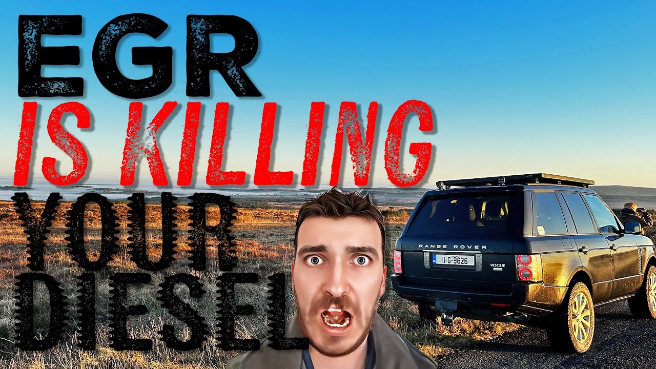 ВОТ ПОЧЕМУ EGR так вреден для вашего Range Rover. [Скрип ремня TDV8 4.4, чистка и обслуживание вп...