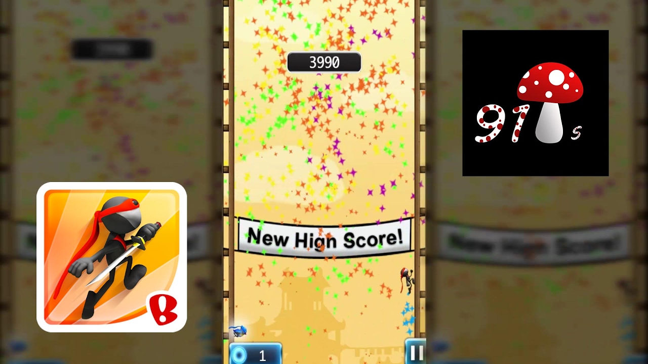 NinJump Gameplay - Endless Run Gameplay - (Android/iOS)