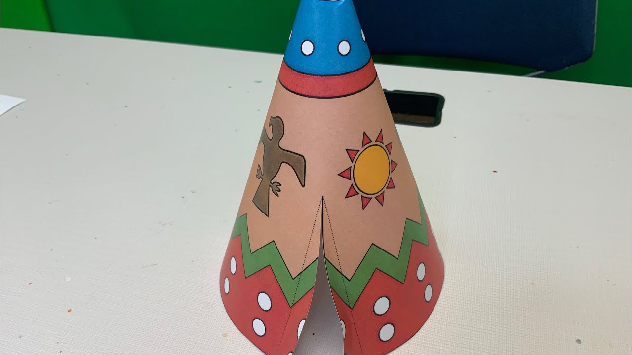 DT Crafts: Paper Teepee Craft