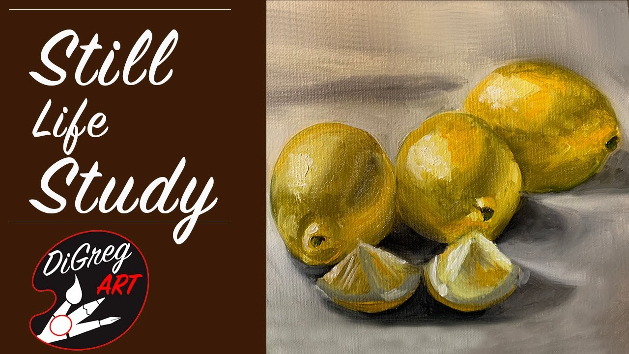 Still Life Alla Prima Oil Painting Demonstration | Oil painting | Painting Still Life