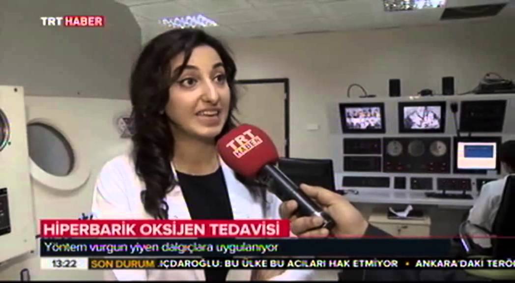 HİPER BARİK OKSİJEN TEDAVİ ÜNİTEMİZ  TRT HABER’ DE