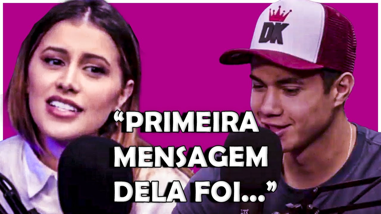 A CAROLZINHA me mandou MENSAGEM NAMORANDO