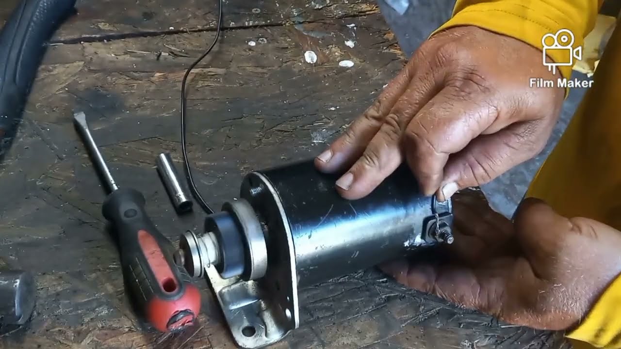 How To Fix Broken Starter On Riding Lawnmower / Troy Bilt / Bolens / John Deere