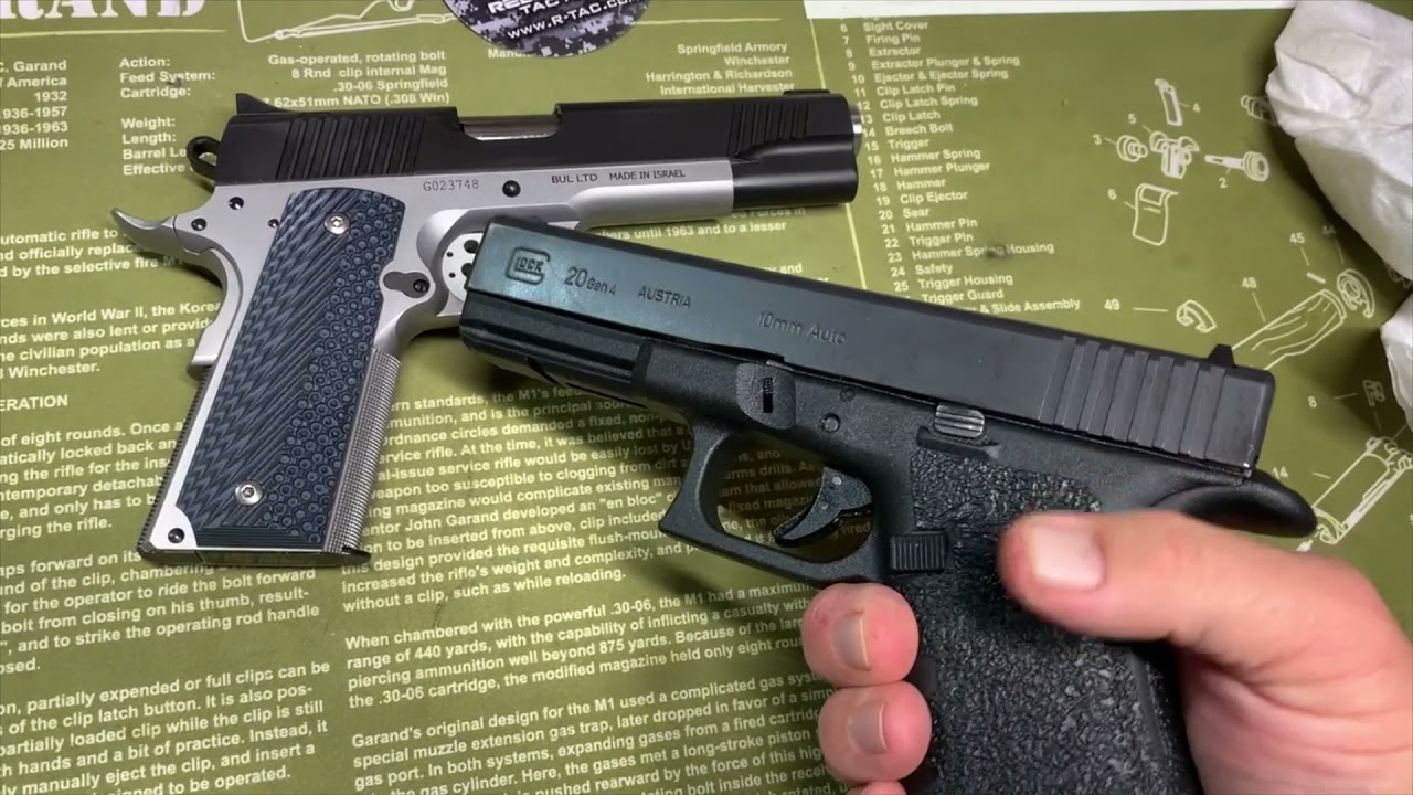 Magnum Research Desert Eagle 1911  10mm review
