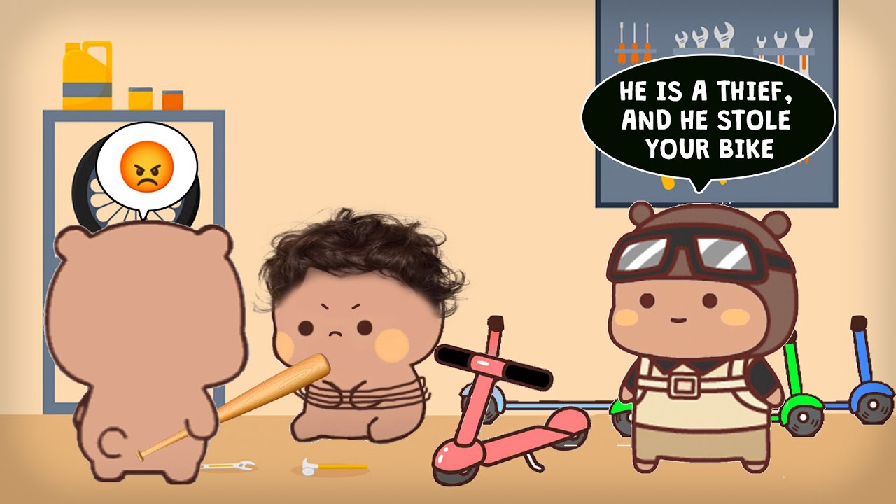 #BDC103 ▶Someone stole Dudu's Bike 🛴Final Part | BUBU DUDU Cuties | bubududu | peachgoma