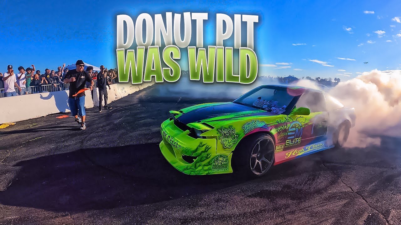 CLEAN CULTURE & SAC SPEED SHOP CAR SHOW | FULL DONUT PIT ACTION!