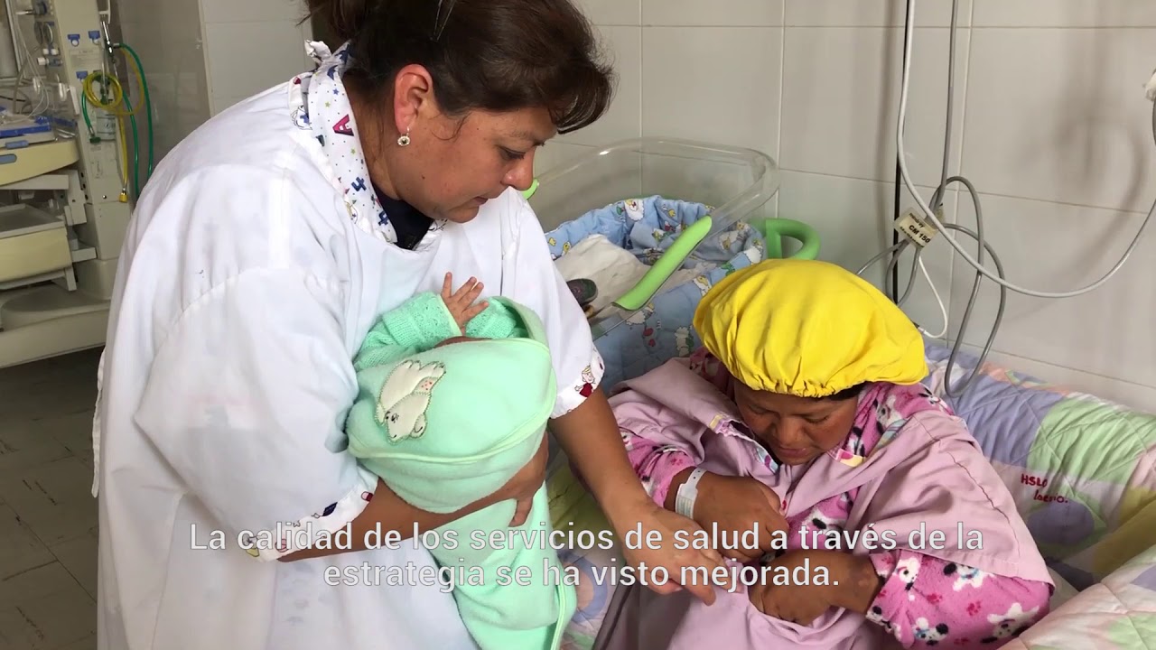Parto vertical intercultural en el Hospital San Luis de Otavalo - certificaci&oacute;n ESAMyN