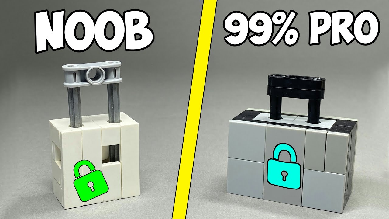 How to make a LEGO Safe Padlock