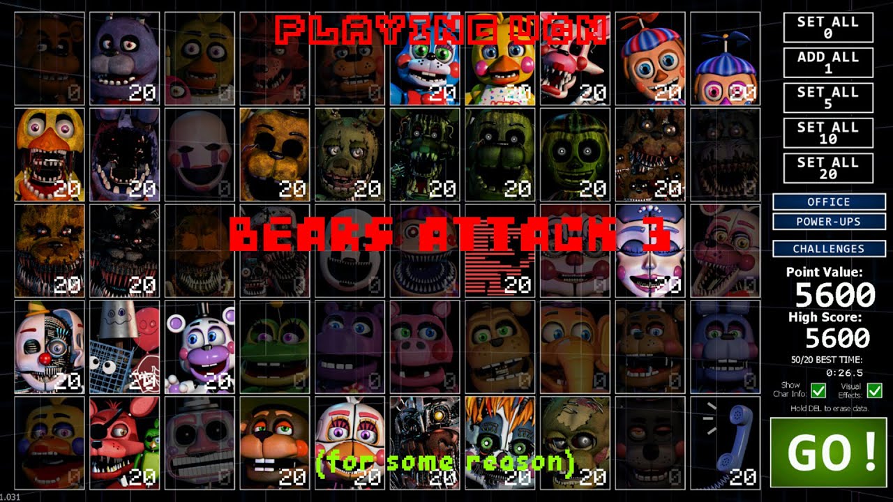 PLAYING UCN (for some reason) bears attack 3