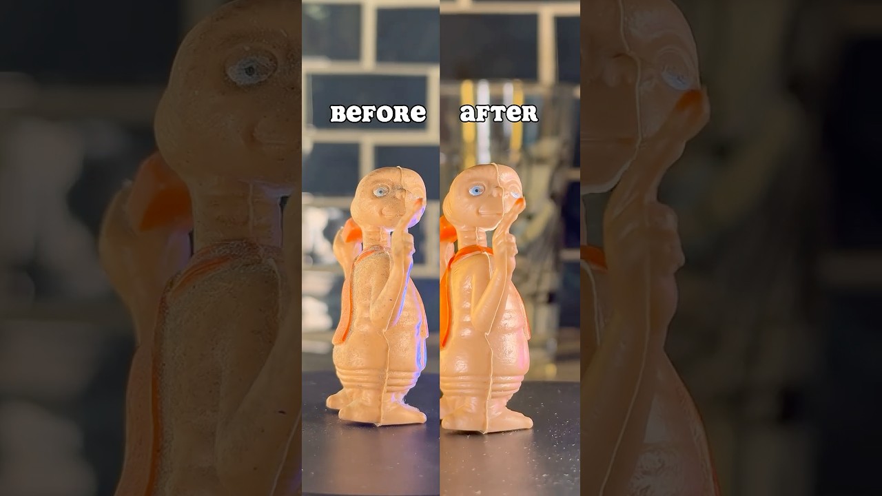 How to clean a dirty toy. 