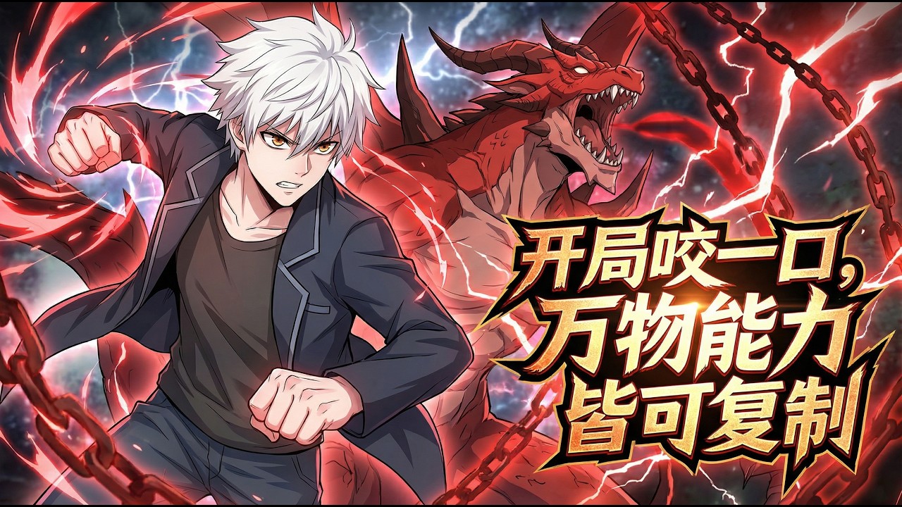 💥【完结爽漫】《开局咬一口，万物能力皆可复制》咬人就能複製別人的超能力? ! #熱血 #冒險 #玄幻 #都市