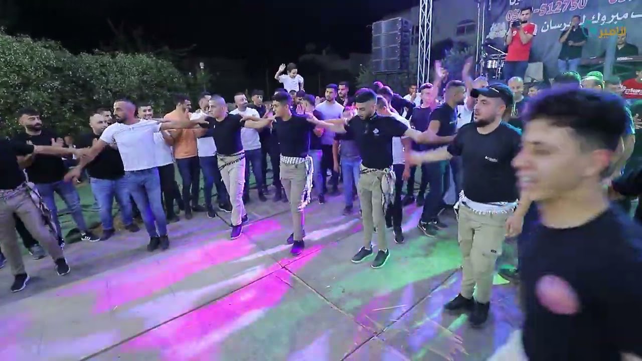 النجم أحمد الكيلاني دبكة فرقة الشهـ  يد عدي جبر العريس محمد الرفاعي خربثا بني حارث 2023