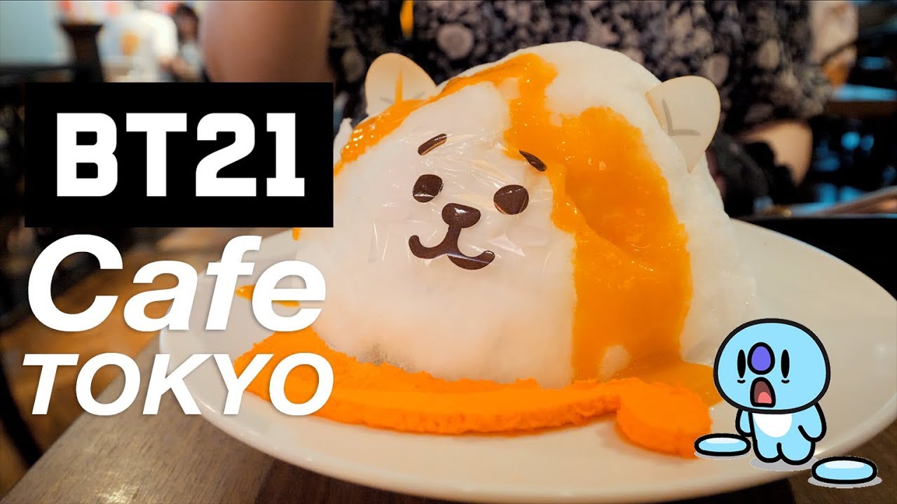 BT21 Cafe in Japan ♡