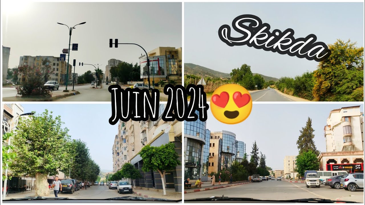 tour en voiture à Skikda ex-philippeville el hadaiek ex-Saint Antoine