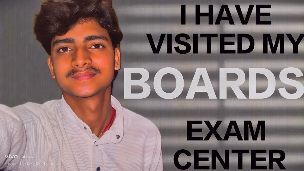 CLASS 10TH BOARDS EXAM CENTRE 🥴 || KRISH SHROFF