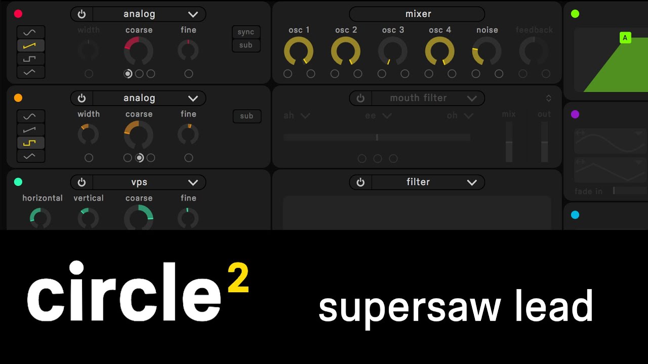 Synthesis Tutorial: Avicii - Wake Me Up (EDM Supersaw Synth)