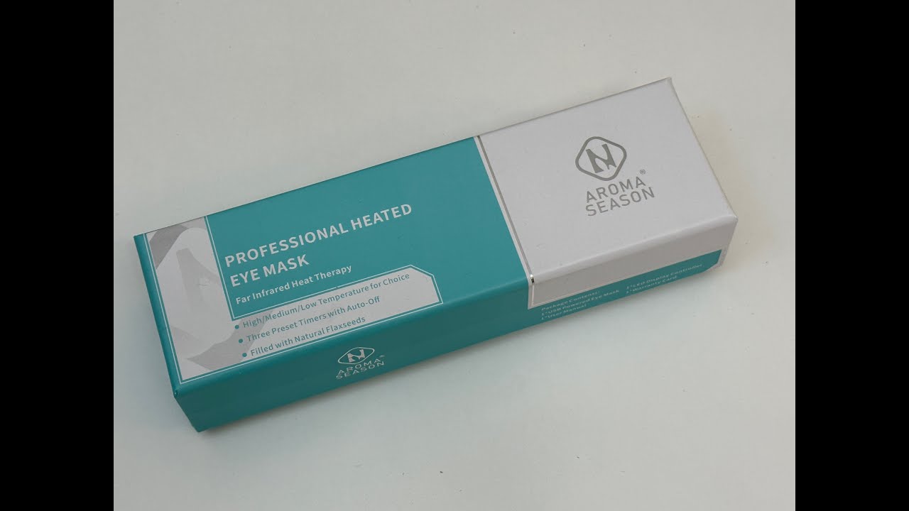Aroma Season Heated Eye Mask Unboxing!