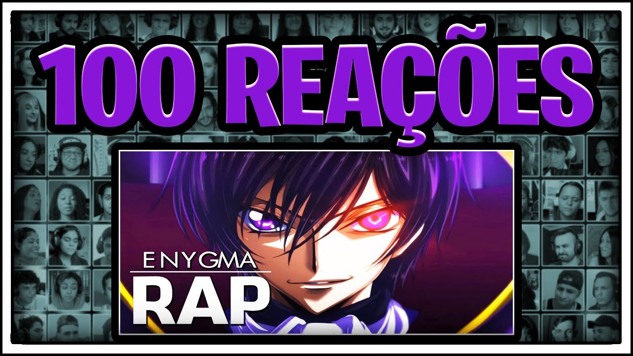 MULTREACT - Rap do Lelouch Pt. ll (Code Geass) | Rebelião | Enygma