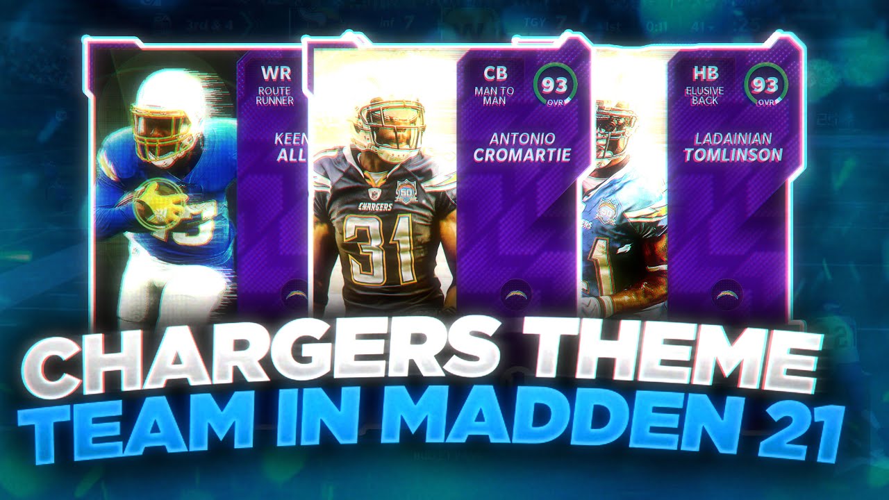 BEST LA CHARGERS THEME TEAM! CHARGERS THEME TEAM EP1! MILLION COINS IN UPGRADES