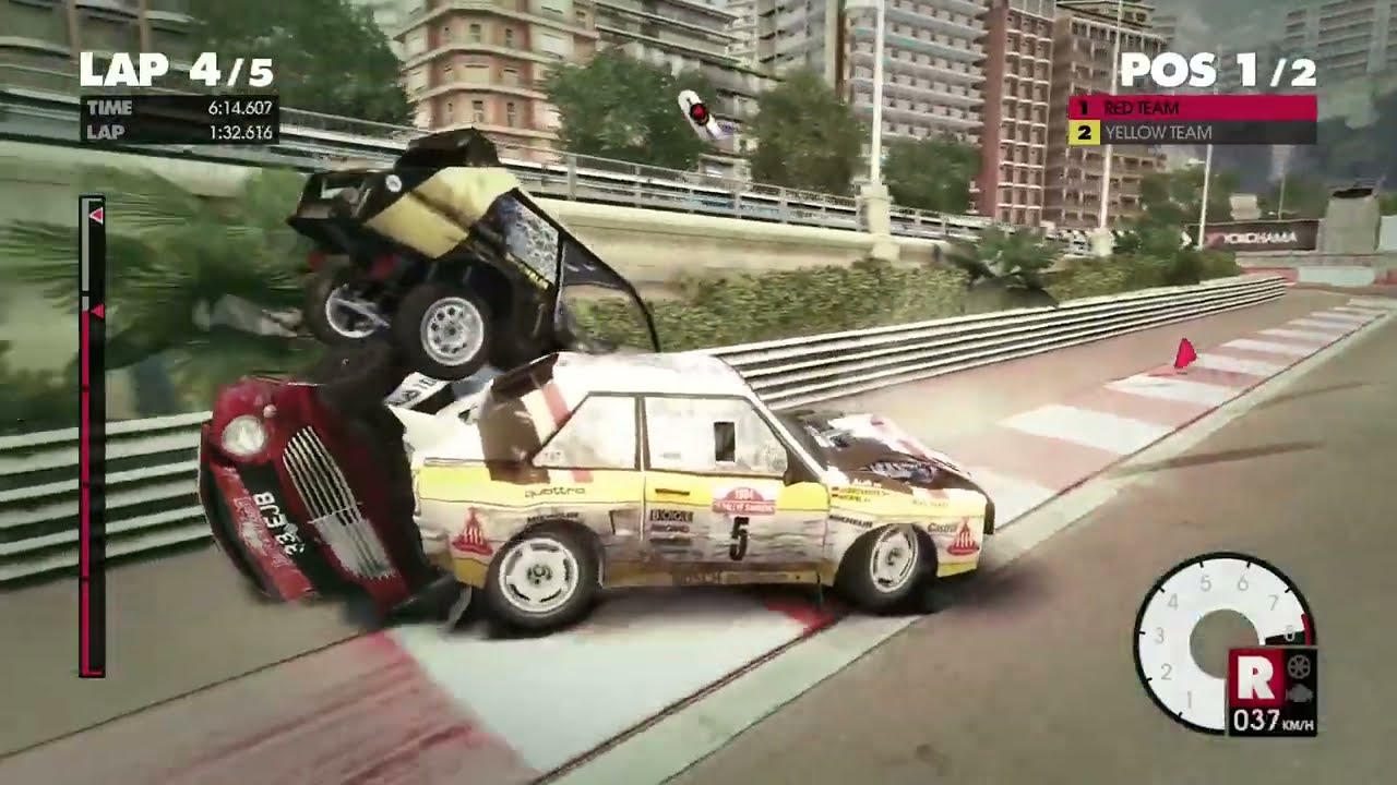 DiRT 3 Cat N Mouse 10.01.2026, 4vs4, very close race