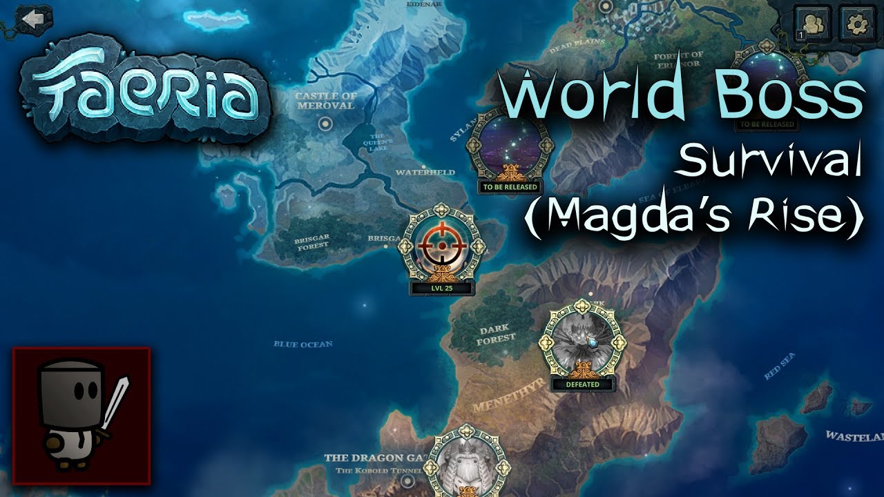 Survival (Magda's Rise) World Boss | Faeria Gameplay