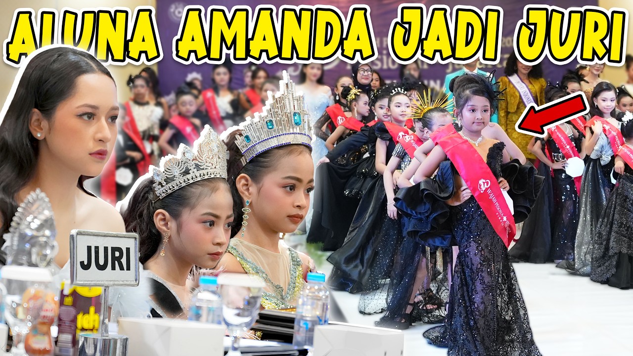 ALUNA DAN AMANDA JADI JURI LOMBA FASHION SHOW DI JAKARTA!!