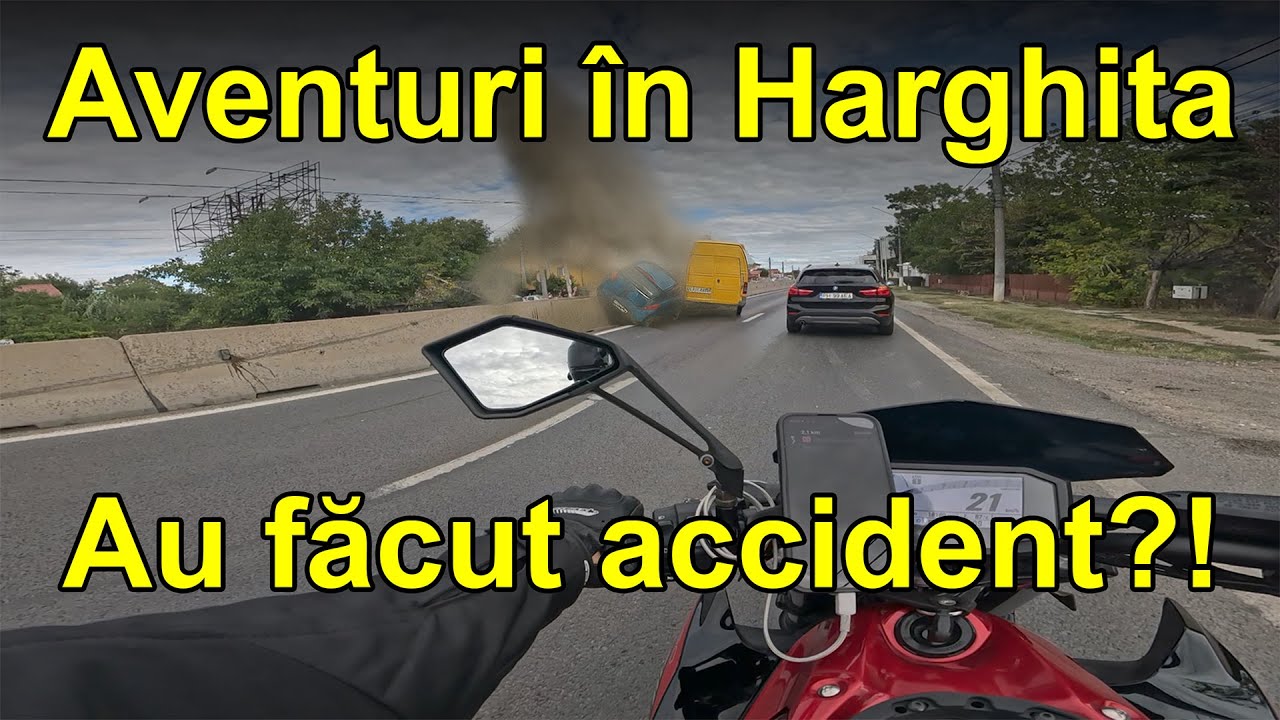 Cel mai bizar accident pe care l-am văzut - Road trip pe Kawaski Z650 până în Harghita