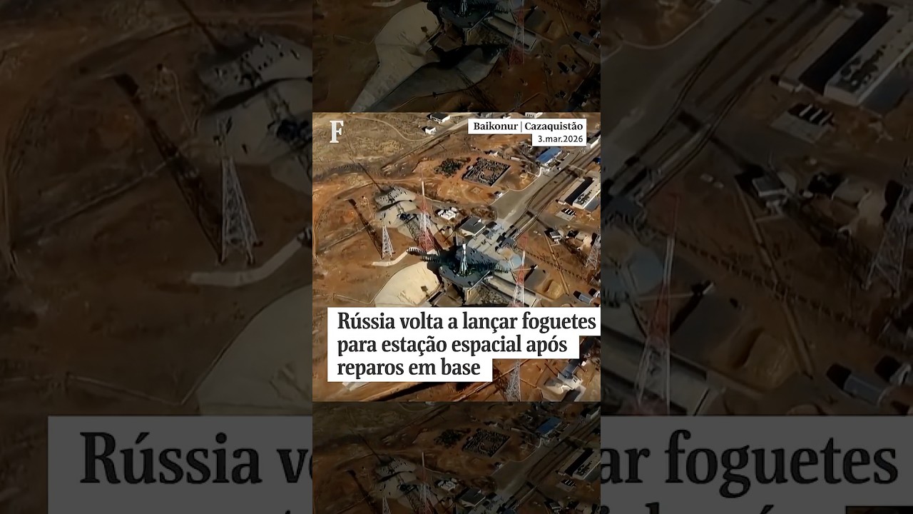 R&uacute;ssia volta a lan&ccedil;ar foguetes para esta&ccedil;&atilde;o espacial ap&oacute;s reparos em base no Cazaquist&atilde;o