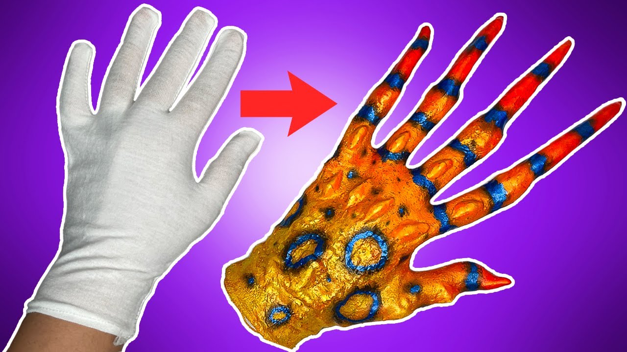 How to Make EASY Monster Glove