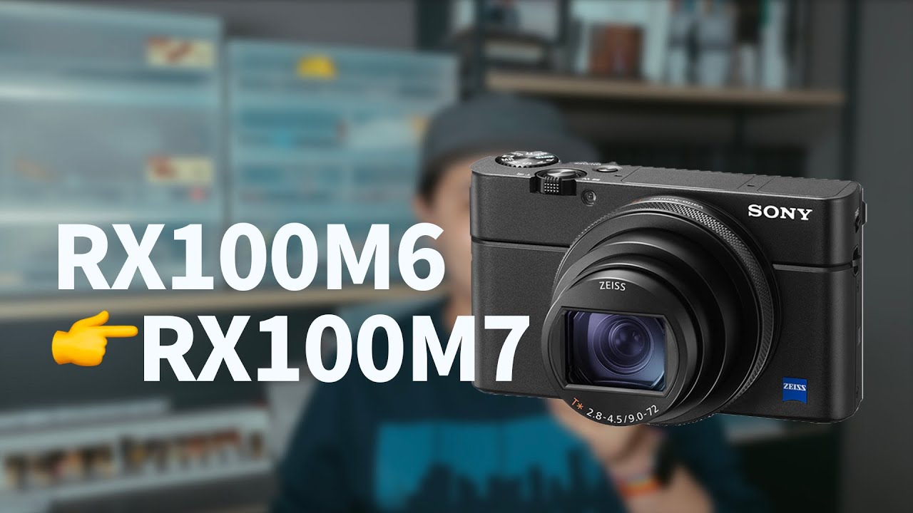 RX100M6👉M7 좋냐고 물어봐서