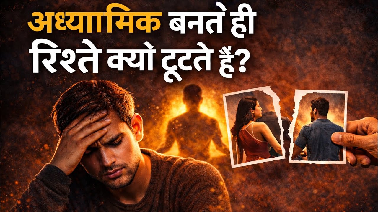 😱आध्यात्मिक बनने पर रिश्ते क्यों टूटने लगते हैं? कड़वा सच।।#spritualstory#bhaktistory