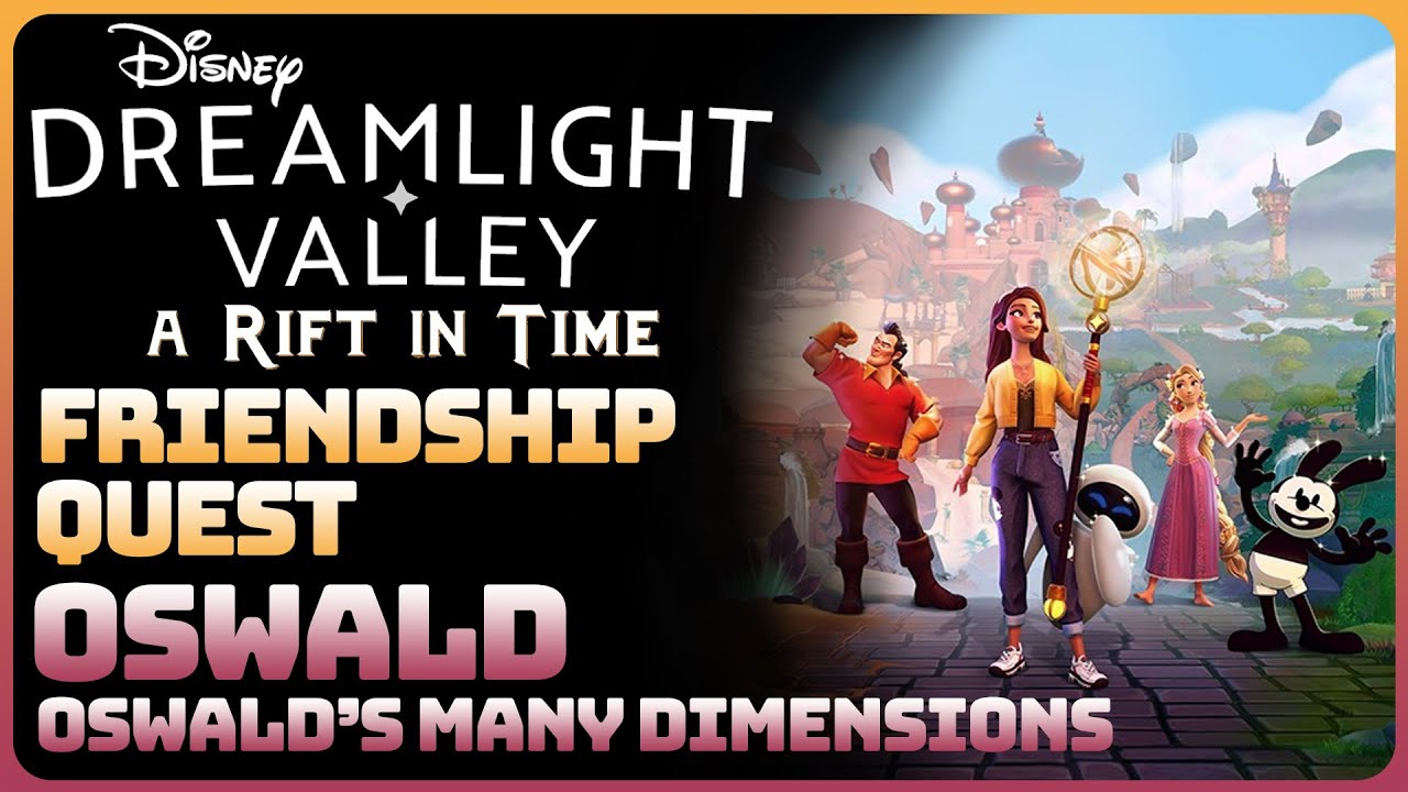 Dreamlight Valley - A Rift In Time: Oswald's Many Dimensions (Intro Quest)