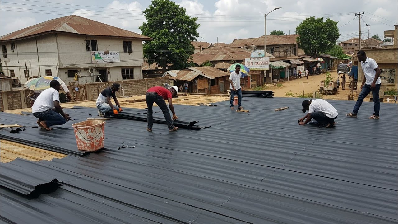 Price Of Hidden Roof Of Flat Roof Installation Update In Lagos State, Ogun State, Oyo State Nigeria.