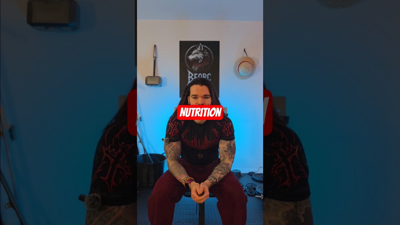 Today's rant - Nutrition! 
