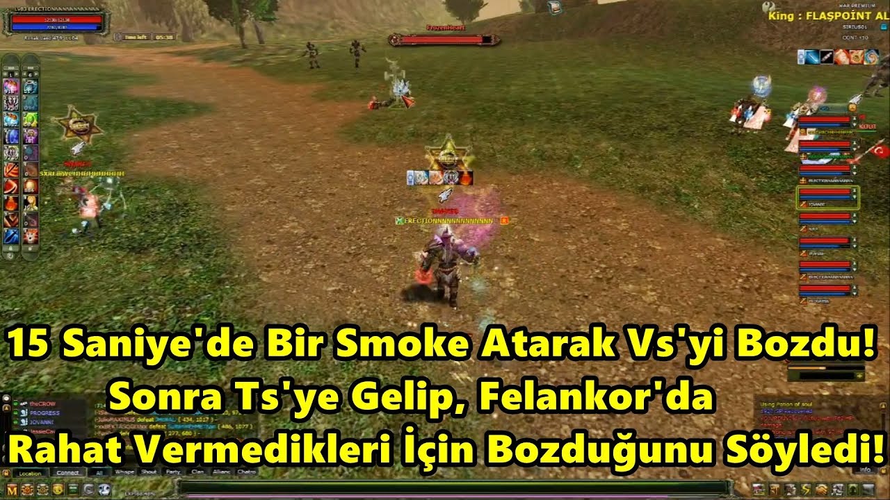 Atılan Vs'yi Defalarca Bozdu, Sonra Ts'ye Gelip Siz İttifaksınız Rahat Vermem Dedi! | Knight Online