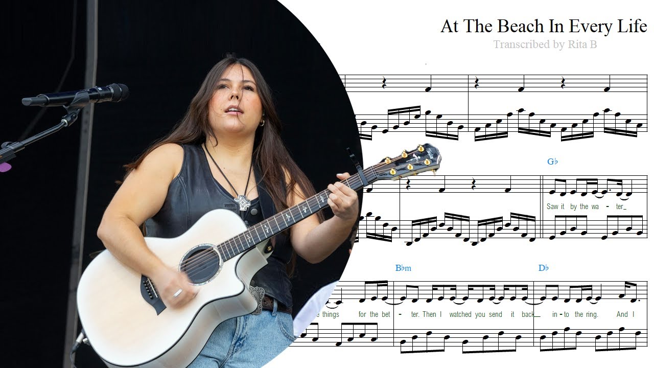 Gigi Perez — At The Beach In Every Life — Piano Sheet Music