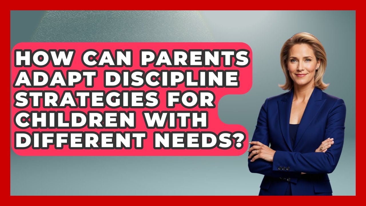How Can Parents Adapt Discipline Strategies for Children With Different Needs? - Test