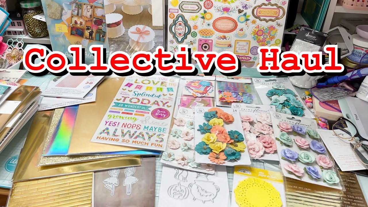 Collective Haul: Frank Garcia Studio, Tonic Studio, Only One Life Creations and Scrapbook.com