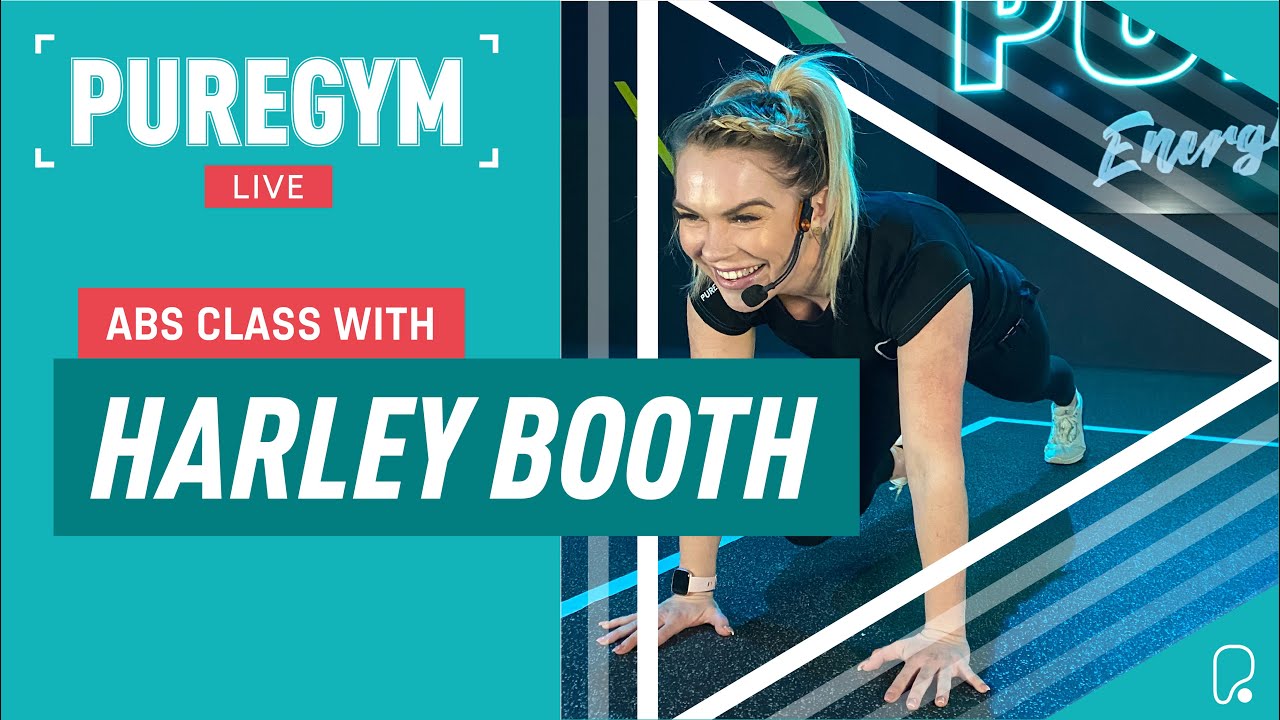 PureGym Live | 35 Minute Abs Class with Harley Booth
