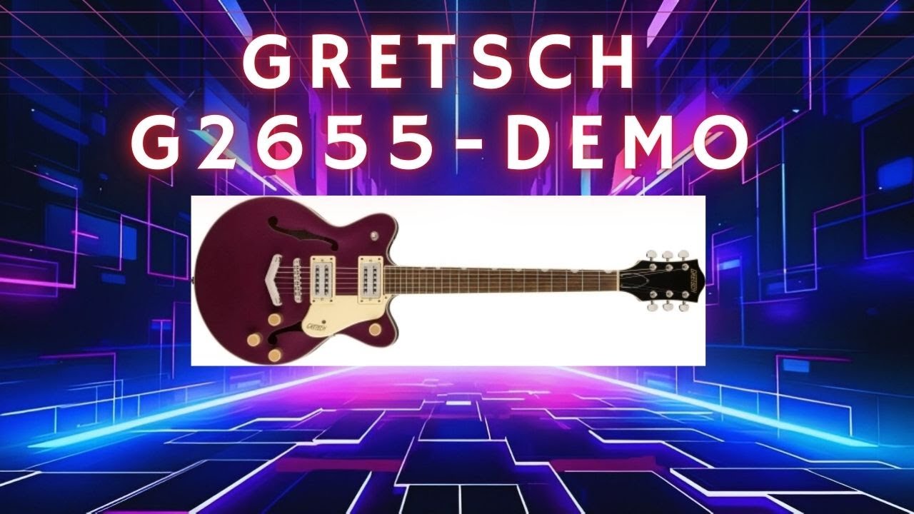 Gretsch Streamliner G2655 Демо